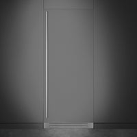 Smeg - 36” Panel Ready Built-In Fridge Column, Right Hinge - RSDU36R