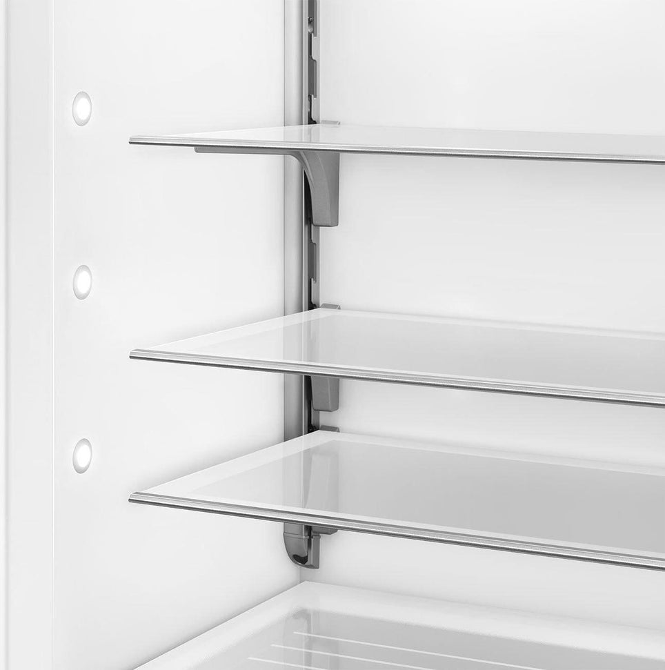 Smeg - 36" Panel Ready Built-In Fridge with Convertible Freezer, Left Hinge - RBMU36L