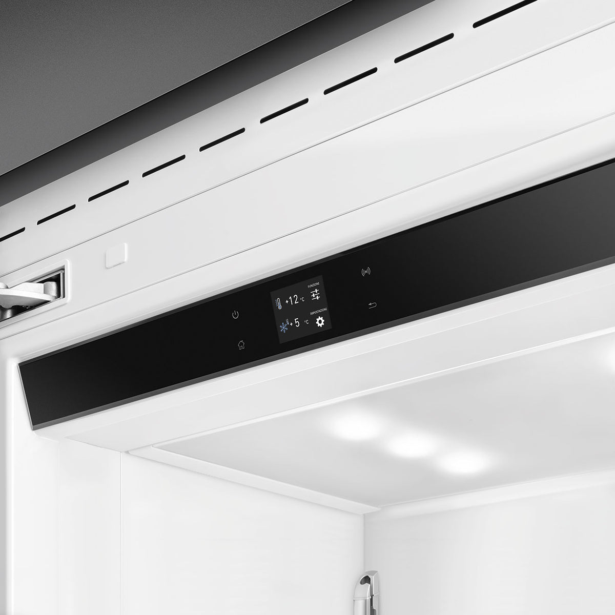 Smeg - 36" Panel Ready Built-In Fridge with Convertible Freezer, Left Hinge - RBMU36L