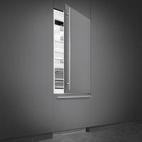 Smeg - 36" Panel Ready Built-In Fridge with Convertible Freezer, Right Hinge - RBMU36R