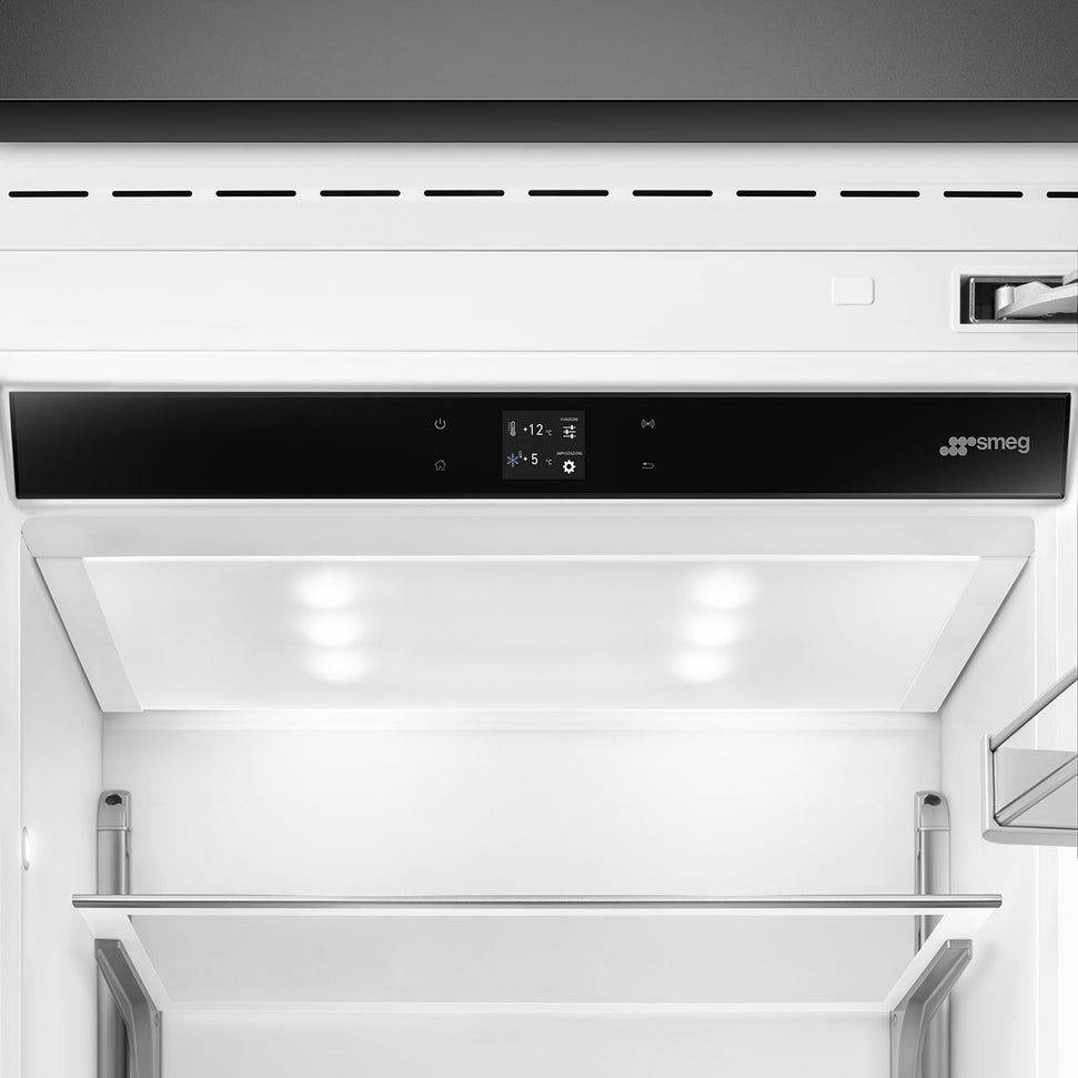 Smeg - 36" Panel Ready Built-In Fridge with Convertible Freezer, Right Hinge - RBMU36R