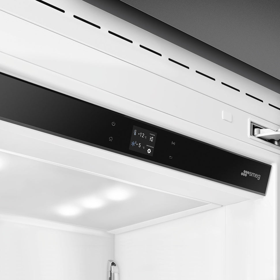 Smeg - 36" Panel Ready Built-In Fridge with Convertible Freezer, Right Hinge - RBMU36R