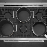 Smeg - 36" Professional Stainless-Steel ALL GAS Range - SPR36UGGX (Special Order Item)