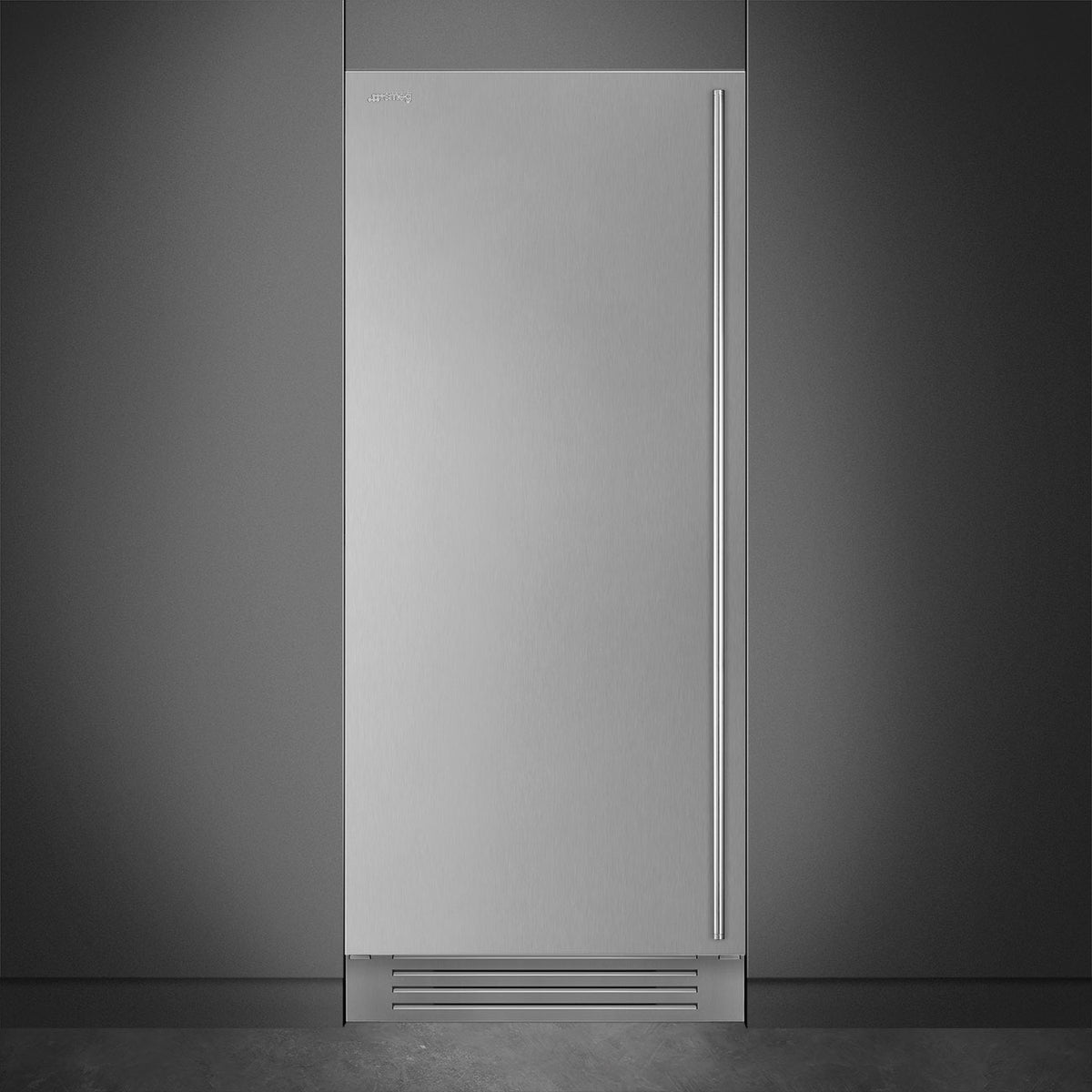 Smeg - 36” Stainless Steel Built-In Freezer Column, Left Hinge - FZU36LX