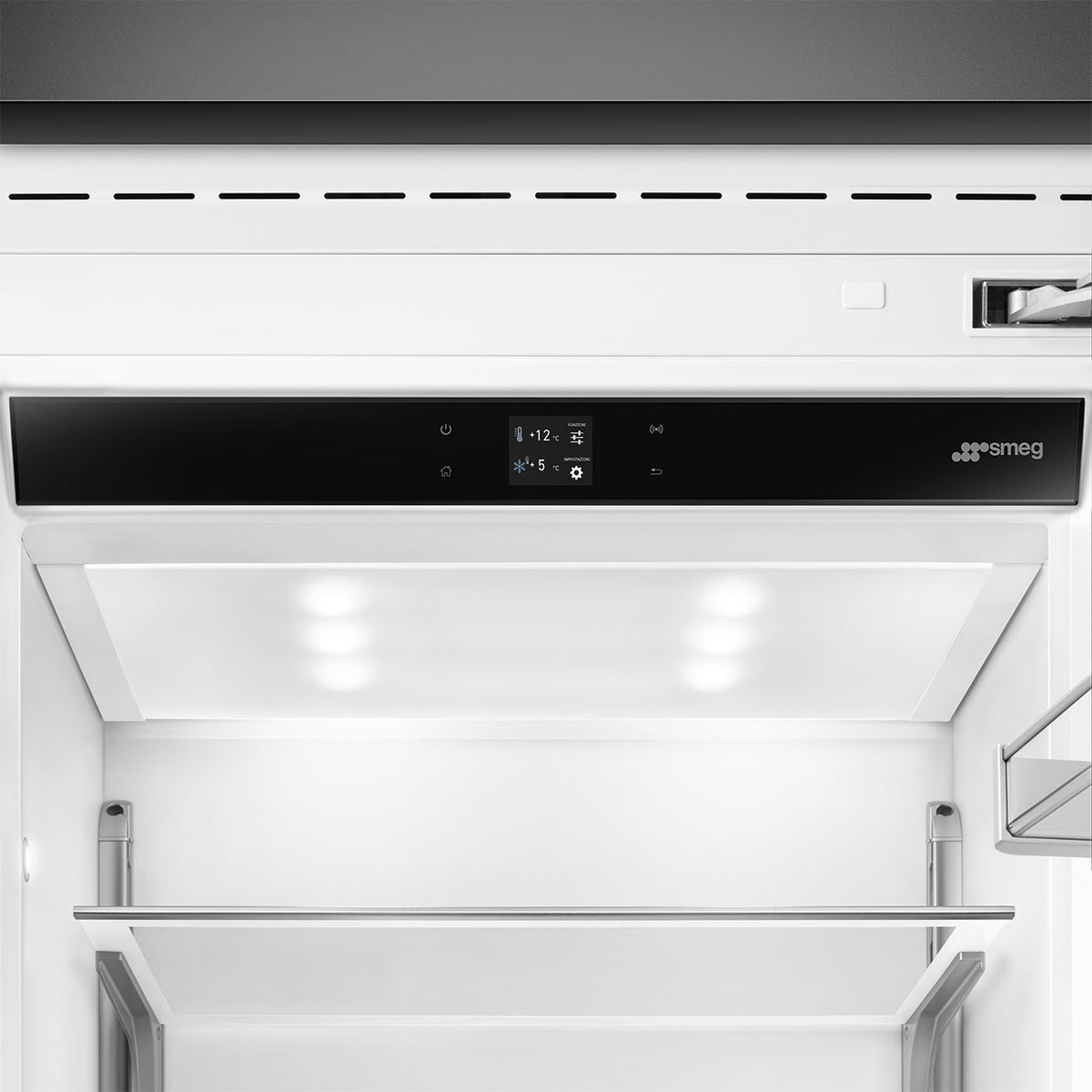Smeg - 36” Stainless Steel Built-In Fridge Column, Right Hinge - RSDU36RX