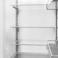 Smeg - 36” Stainless Steel Built-In Fridge Column, Right Hinge - RSDU36RX