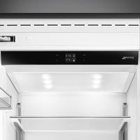 Smeg - 36" Stainless Steel Built-In Fridge with Convertible Freezer, Left Hinge - RBMU36LX