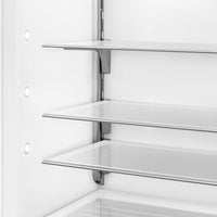 Smeg - 36" Stainless Steel Built-In Fridge with Convertible Freezer, Right Hinge - RBMU36RX