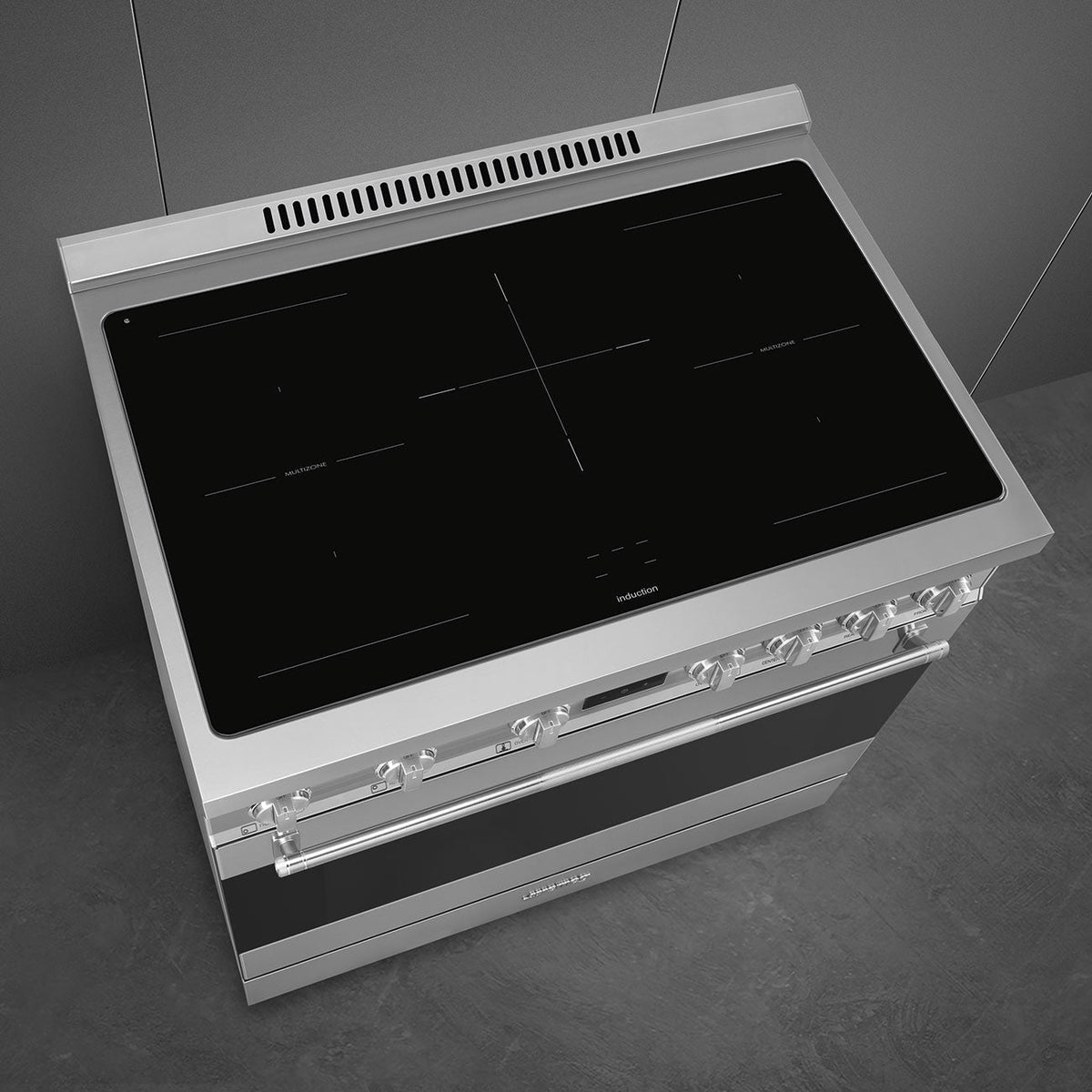 Smeg - 36" Stainless Steel Professional Induction Range - SPR36UIMX (Special Order Item)