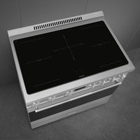 Smeg - 36" Stainless Steel Professional Induction Range - SPR36UIMX (Special Order Item)