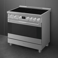 Smeg - 36" Stainless Steel Professional Induction Range - SPR36UIMX (Special Order Item)