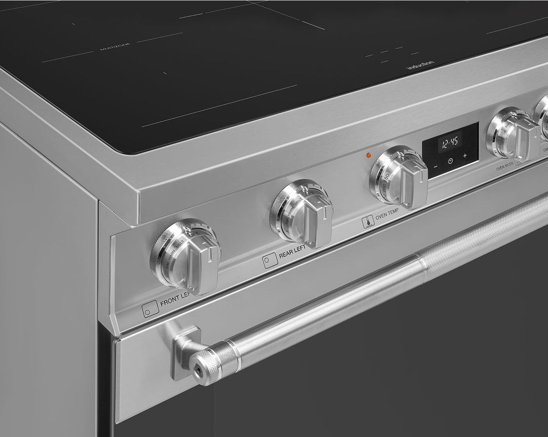 Smeg - 36" Stainless Steel Professional Induction Range - SPR36UIMX (Special Order Item)