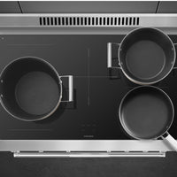 Smeg - 36" Stainless Steel Professional Induction Range - SPR36UIMX (Special Order Item)