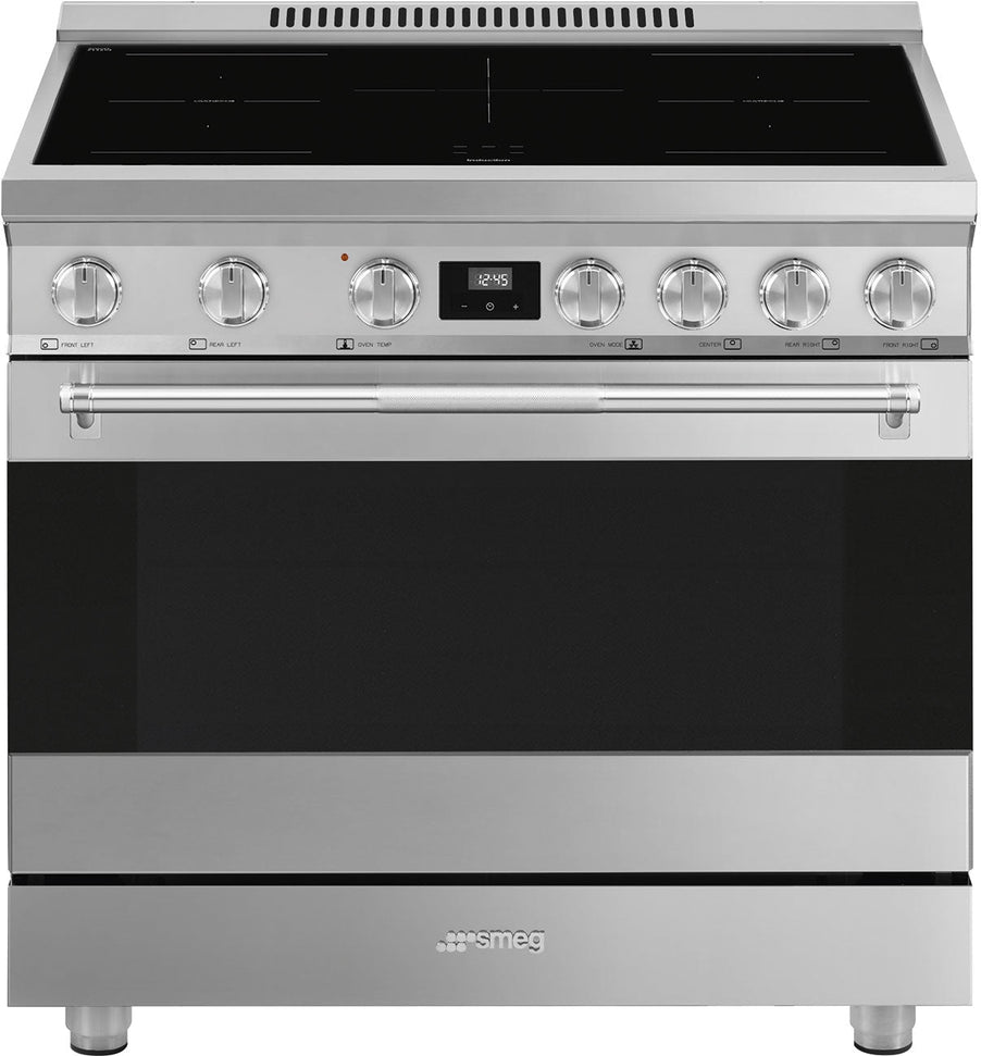 Smeg - 36" Stainless Steel Professional Induction Range - SPR36UIMX (Special Order Item)