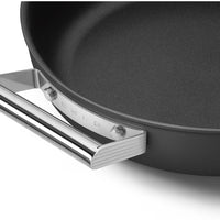 Smeg - 3.7 L 50's Style Non-Stick Braiser Black - CKFD2811BLM
