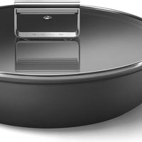 Smeg - 3.7 L 50's Style Non-Stick Braiser Black - CKFD2811BLM