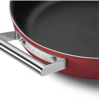 Smeg - 3.7 L 50's Style Non-Stick Braiser Red - CKFD2811RDM - DISCONTINUED