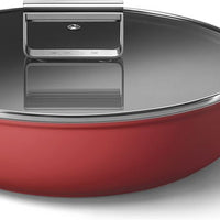 Smeg - 3.7 L 50's Style Non-Stick Braiser Red - CKFD2811RDM - DISCONTINUED