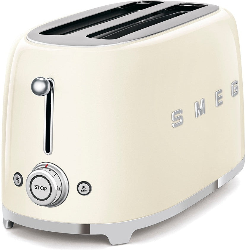 Smeg - 4 Slice 50's Style Toaster Cream - TSF02CRUS