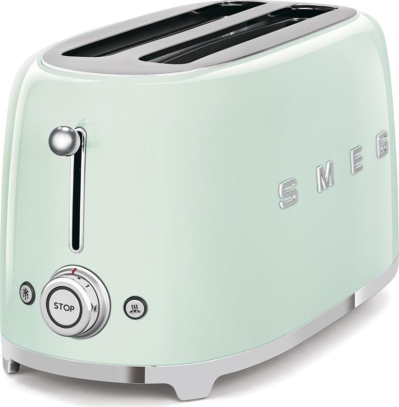 Smeg - 4 Slice 50's Style Toaster Pastel Green - TSF02PGUS
