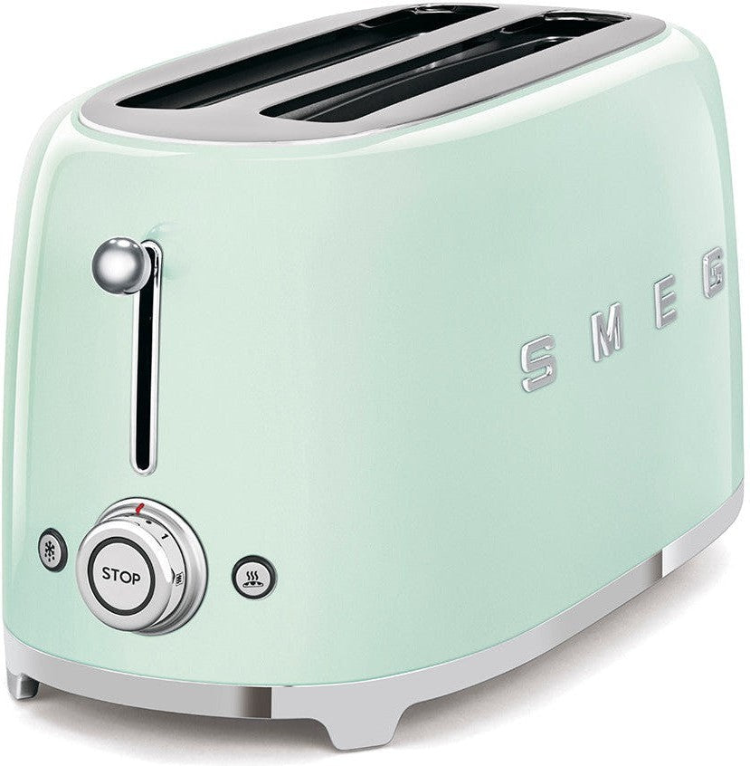 Smeg - 4 Slice 50's Style Toaster Pastel Green - TSF02PGUS