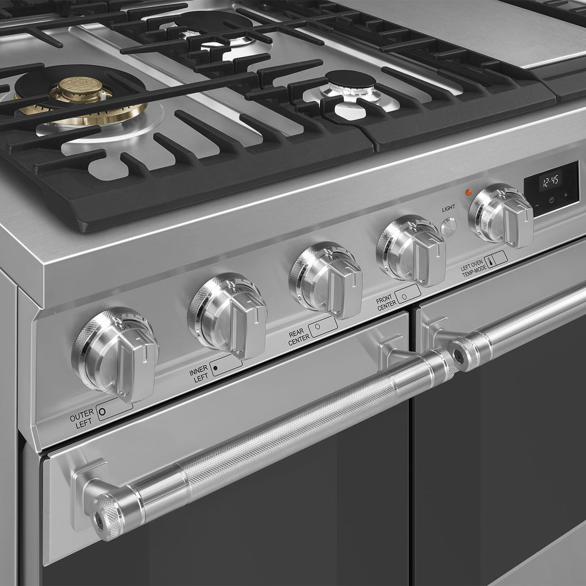 Smeg - 48" Dual Fuel Stainless Steel Professional Range - SPR48UGMX (Special Order Item)