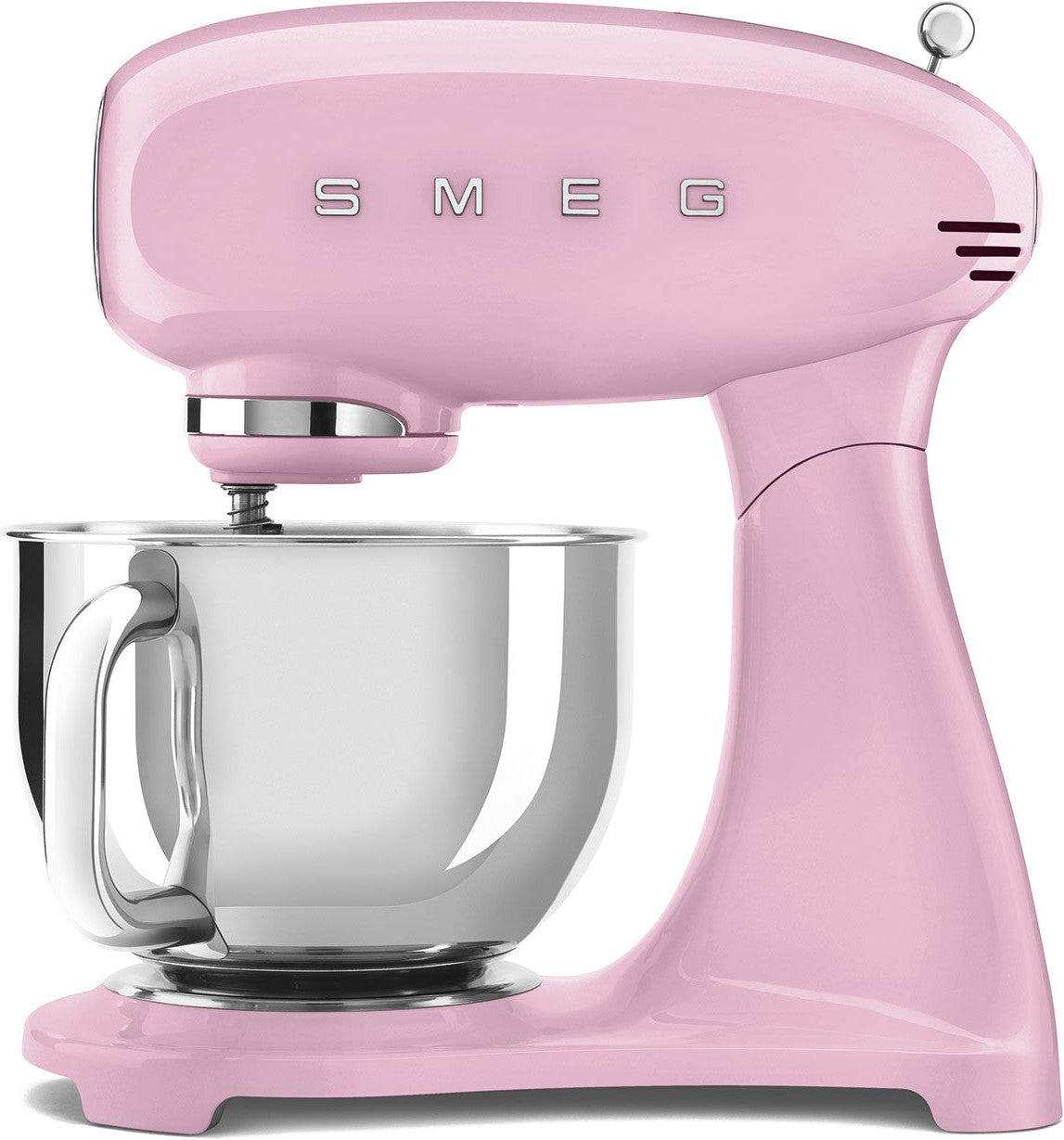 Smeg - 4.8L 50's Style Tilt-Head Stand Mixer Pink (5 QT) - SMF03PKUS