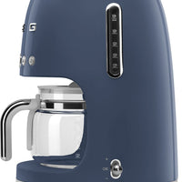 Smeg - 50's Retro Style 10 Cup Navy Blue Coffee Maker - DCF02NBUS