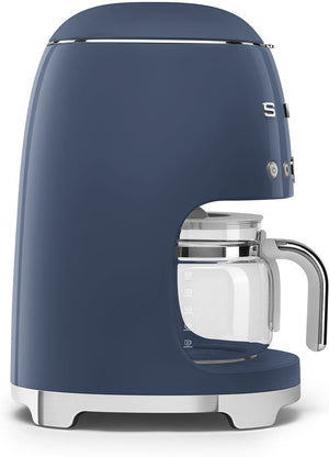 Smeg - 50's Retro Style 10 Cup Navy Blue Coffee Maker - DCF02NBUS