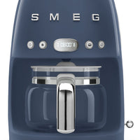 Smeg - 50's Retro Style 10 Cup Navy Blue Coffee Maker - DCF02NBUS
