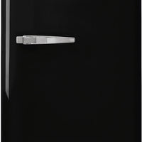 Smeg - 50's Retro Style Black Compact Refrigerator - FAB10URBL3 (Special Order Item)