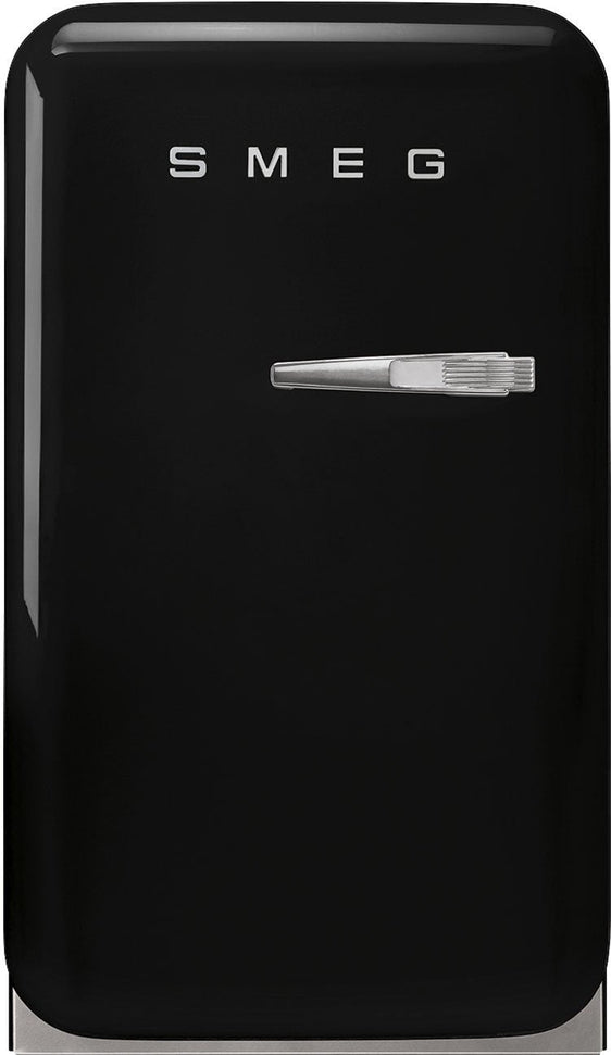 Smeg - 50's Retro Style Black Compact Refrigerator - FAB5ULBL3 (Special Order Item)