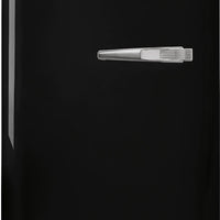 Smeg - 50's Retro Style Black Compact Refrigerator - FAB5ULBL3 (Special Order Item)