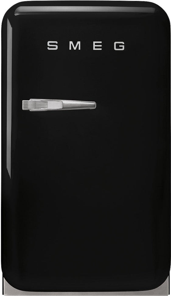 Smeg - 50's Retro Style Black Compact Refrigerator - FAB5URBL3 (Special Order Item)