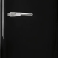 Smeg - 50's Retro Style Black Compact Refrigerator - FAB5URBL3 (Special Order Item)