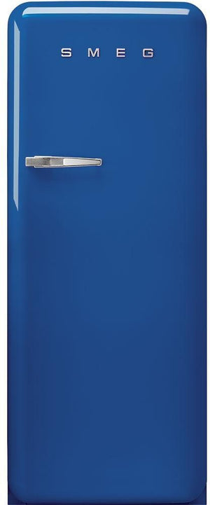 Smeg - 50's Retro Style Blue Right Hinge Refrigerator/Freezer - FAB28URBE3