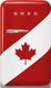Smeg - 50's Retro Style Canadian Flag Compact Refrigerator - FAB5URDCA3