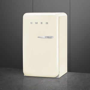 Smeg - 50's Retro Style Cream Compact Refrigerator - FAB10ULCR3