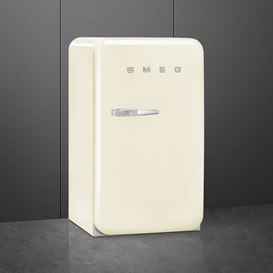 Smeg - 50's Retro Style Cream Compact Refrigerator - FAB10URCR3