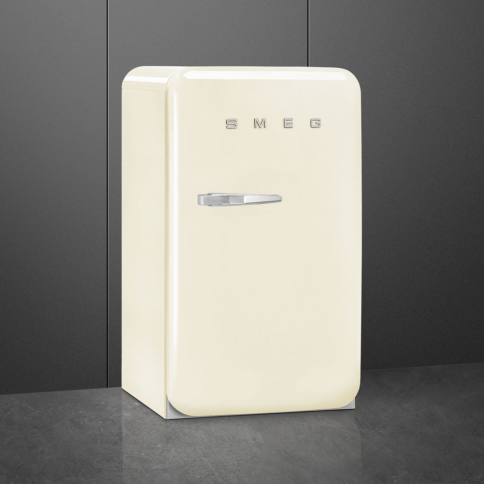 Smeg - 50's Retro Style Cream Compact Refrigerator - FAB10URCR3 (Special Order Item)