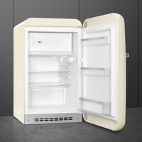 Smeg - 50's Retro Style Cream Compact Refrigerator - FAB10URCR3 (Special Order Item)