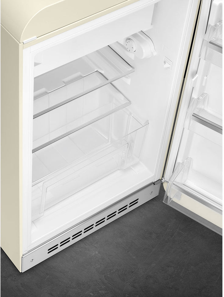 Smeg - 50's Retro Style Cream Compact Refrigerator - FAB10URCR3 (Special Order Item)
