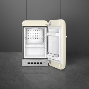 Smeg - 50's Retro Style Cream Compact Refrigerator - FAB5URCR3