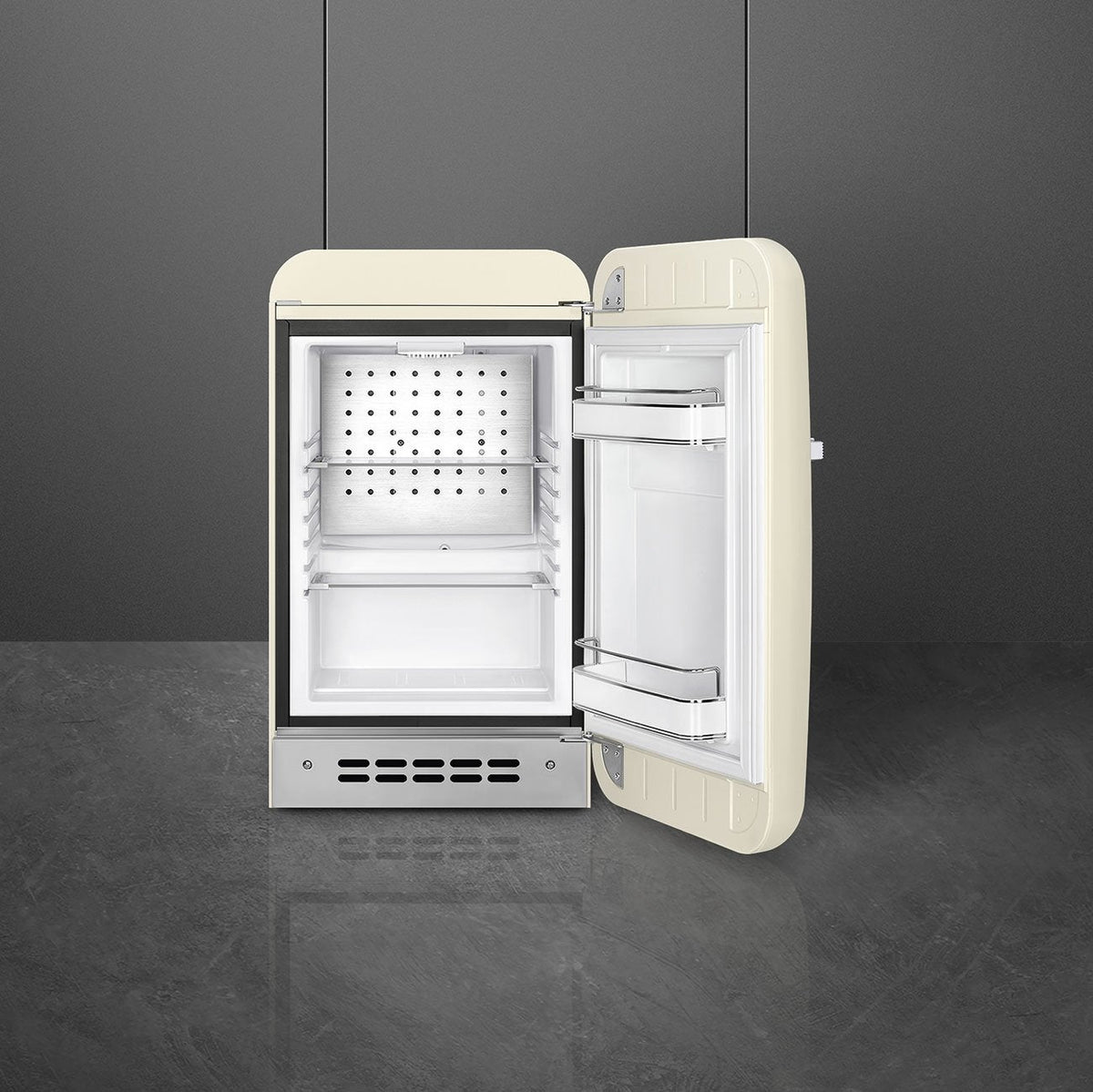 Smeg - 50's Retro Style Cream Compact Refrigerator - FAB5URCR3 (Special Order Item)