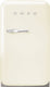 Smeg - 50's Retro Style Cream Compact Refrigerator - FAB5URCR3 (Special Order Item)