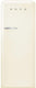Smeg - 50's Retro Style Cream Right Hinge Refrigerator - FAB28URCR3