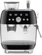 Smeg - 50's Retro Style  Double Thermoblock Black Espresso Machine - EGF03BLUS