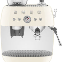 Smeg - 50's Retro Style Double Thermoblock Cream Espresso Machine - EGF03CRUS - DISCONTINUED