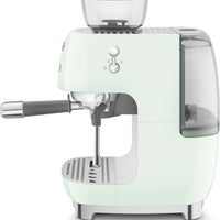 Smeg - 50's Retro Style Double Thermoblock Pastel Green Espresso Machine - EGF03PGUS - DISCONTINUED