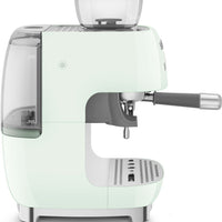 Smeg - 50's Retro Style Double Thermoblock Pastel Green Espresso Machine - EGF03PGUS - DISCONTINUED